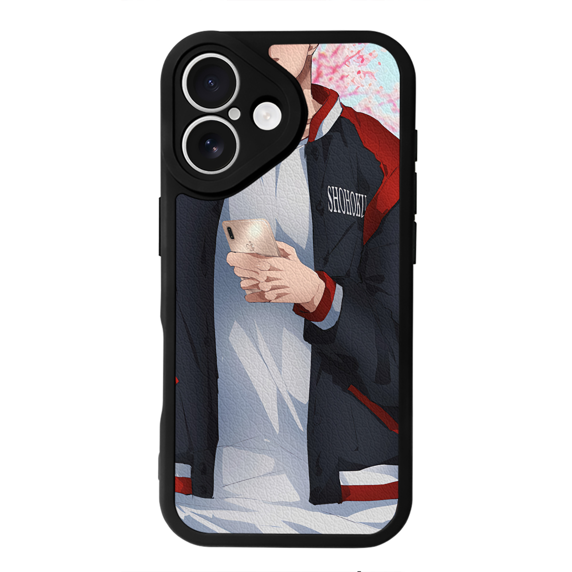 （画像用） SLAM DUNK／スラムダンク 【iPhone 16シリーズ対応】シリコンスマホケース（レザー調） 材質：シリコン